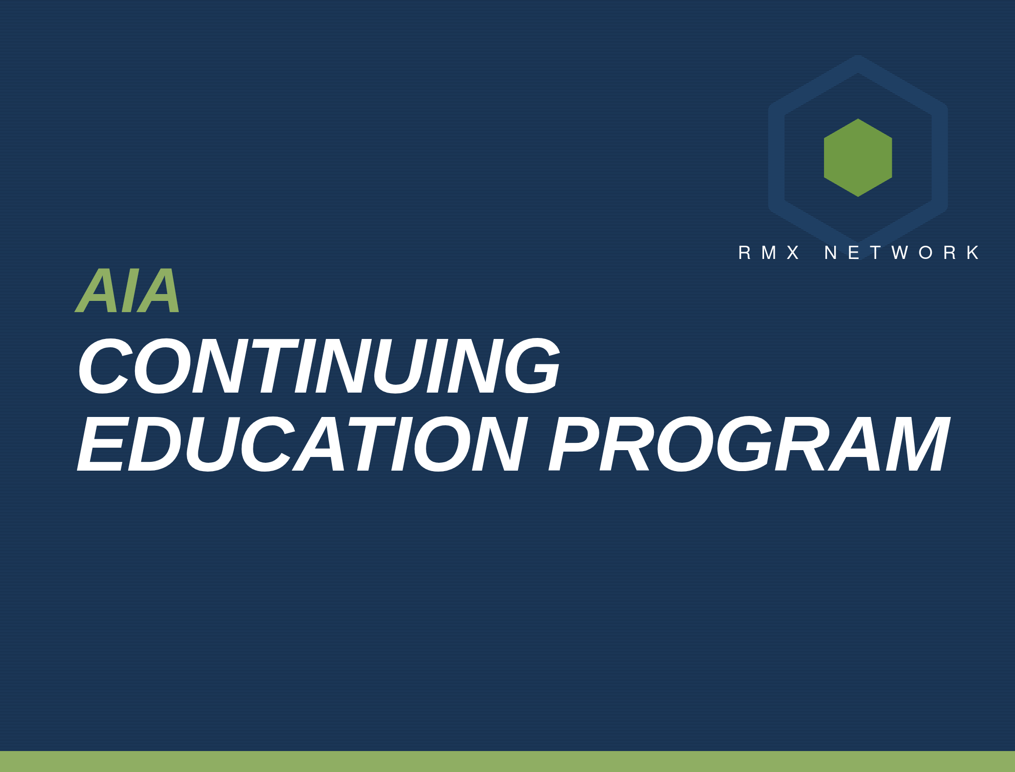 RMX Educator Program