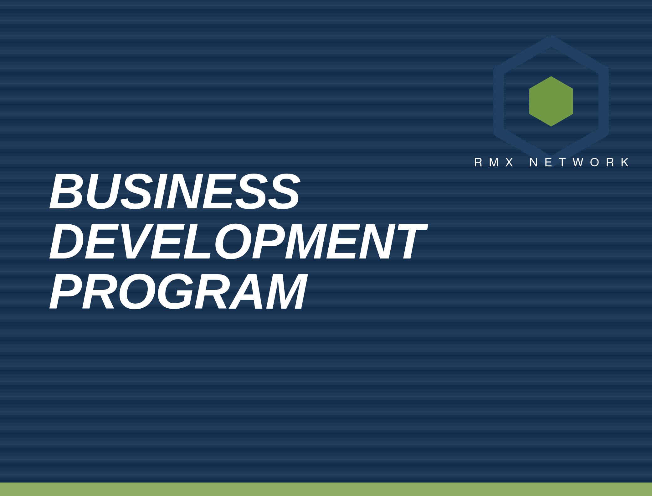 Business Development Program