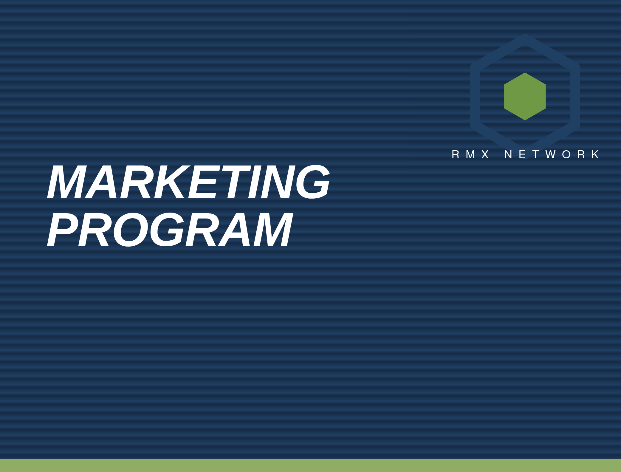 Marketing Program